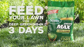 How to Get a Greener Lawn Using Scotts® Green MAX