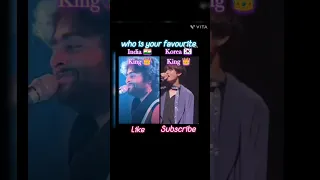 Who is your favourite V or Arijit Singh #bts #army #forever #viral #trainding #shorts