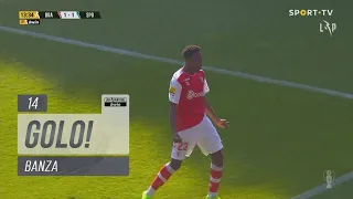 Goal | Golo Banza: SC Braga (1)-1 Sporting (Liga 22/23 #1)