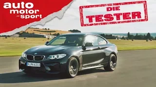 BMW M2: So muss das sein! - Die Tester | auto motor und sport