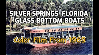 Silver Springs Florida 1969. Color Film.