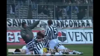 Del Piero Incredible goal against Fiorentina