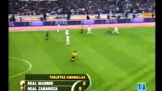 Real Madrid vs Real Zaragoza. FINAL COPA DEL REY 2004