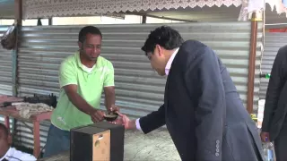 Fijian Attorney-General, Hon. Aiyaz Sayed-Khaiyum tours Friendly North Festival.