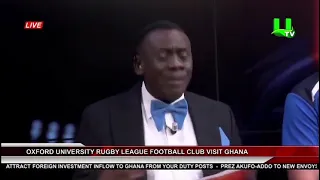 Akrobeto and Utv hosts Oxford University Rugby Team. Funny 😄