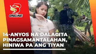 Dalagita pinagsamantalahan hiniwa pa ang tiyan, pangyayari kinunan pa ng video ng 3 suspek