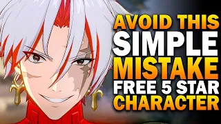 Avoid This SIMPLE MISTAKE In Wuthering Waves! Free 5 Star Character! Wuthering Waves Tips Guide