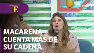 Macarena Vélez menciona el collar que le regaló de Said Palao | Más Espectáculos (HOY)