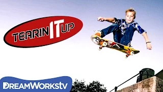 11-Year-Old Skateboarder Schaeffer McLean Jumps Off a Roof | TEARIN' IT UP