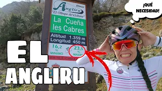 EL ANGLIRU: el OLIMPO del CICLISMO 🔝💥☠️ ¿Qué DESARROLLO llevo para Subir? 🤔⚙️