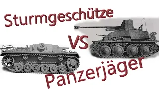 Panzerjäger vs Sturmgeschütze | GESCHICHTE