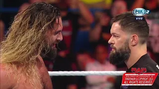 Finn Bálor confronta a Seth Rollins - WWE Raw 05/96/2023 (En Español)