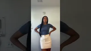 how i style a mini skirt