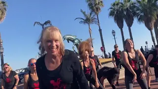 Thriller Flashmob Stearns Wharf Dolphin 10/16/21