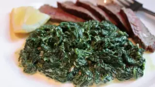 Fast & Easy Creamed Spinach - Creamy Spinach Side Dish