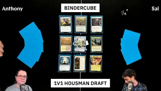 1v1 Cube Draft! Housman Drafting the Bindercube