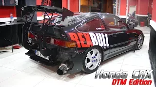 Honda CRX Vtec - DTM & Spoiler (Special Design) // Rexbull @ ilker's Garage [Long Version]