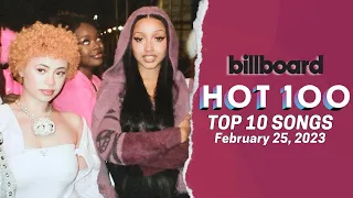 Billboard Hot 100 Songs Top 10 This Week | February 25th, 2023