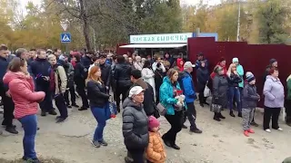 Прощание с Лизой Киселевой в Саратове