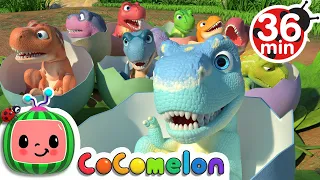 Ten Little Dinos + More Nursery Rhymes & Kids Songs - CoComelon