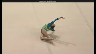 Georgia-Rose Brown. 2018 Gold Coast Commonwealth Games. EF FX