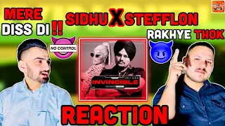 Reaction on Sidhu Moose Wala Ft Stefflon Don | Invincible | ReactHub Sidhu Moosewala Steel & Kidd
