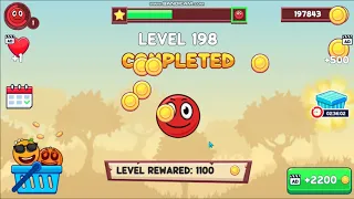 Bounce Ball 5(Red Ball 5) Level 196 197 198 199 200