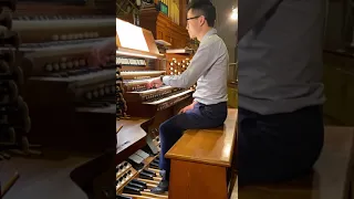 J.S. Bach: Erbarm dich, o Herre Gott, BWV 721 | Xuan He, organ