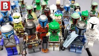 Every Boba Fett, Jango, and Mandalorian Minifigure Ever Made!!! 2019 Update