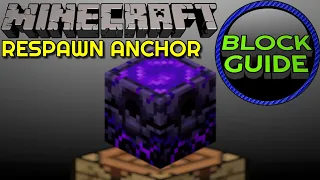 Respawn Anchor - Minecraft Block Guide