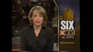 WITI - Six is News at 10 promo [Jane Skinner] (March 1, 1996) [10 sec]