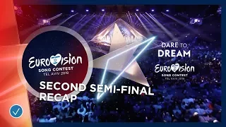 All the songs of the second Semi-Final of the 2019 Eurovision Song Contest