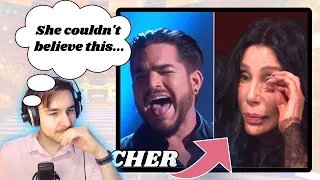 ADAM LAMBERT Made Her Cry! (music coach reacts)