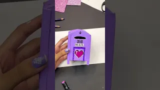 DIY Cute Gift 💜🥰 #diy #crafts #art #tutorial #craft #artist #creative #gift #giftideas