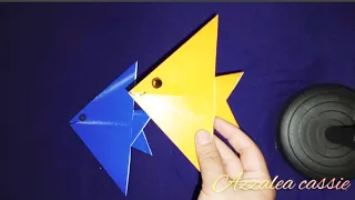 origami fish sangat mudah