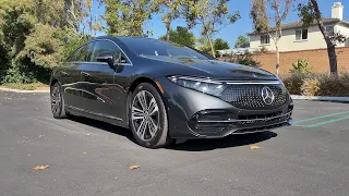 2022 Mercedes-Benz EQS 450+ Walkaround (No Talking)(ASMR)