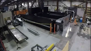 Wele MG830 Gantry Mill Time-lapse Installation at CG Bretting Manufacturing