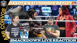 Dakota Kai Chooses Bayley over Damage CTRL | WWE SmackDown Highlights 2/9/24 | LIVE REACTION