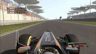 F1 2011 - China Race (Nick Heidfeld) 3 Laps