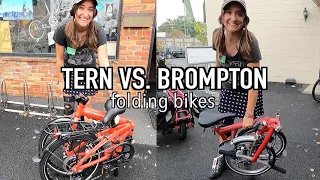 Brompton vs Tern folding bike - Which is the Best?