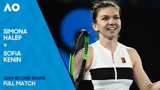 Simona Halep v Sofia Kenin Full Match | Australian Open 2019 Second Round