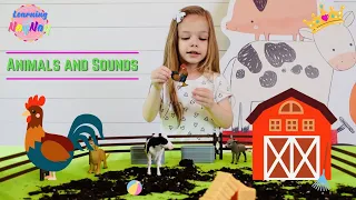 Pretend Play Video for Kids Learning Farm Animals - Educational And Fun Video - Learning with NoyNoy