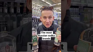 The most Russian vodka brands I could find