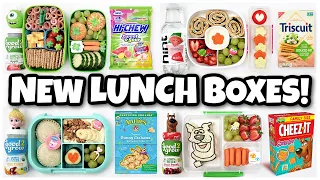 EASY LUNCH IDEAS (NO COOKING REQUIRED)🍎 +NEW LUNCHBOXES!