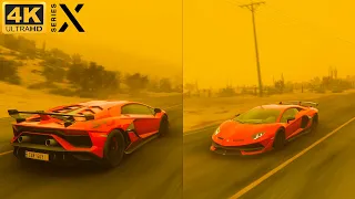 Lamborghini Aventador SVJ SANDSTORM gameplay | Forza Horizon 5 | ✨Series 6 ✨ | 4K | Xbox Series X 🎮