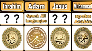 The languages ​​of the prophets and messengers