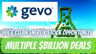 Clean Energy Stock Opportunity - 2023 - Gevo Inc Due Diligence - GEVO Stock