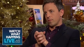 Seth Meyers Asks How Andy Handles Bad Guests | Host Talkative | WWHL