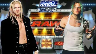 WWE Jeff Hardy vs Raven Raw 17 June 2002 | SmackDown shut your mouth PCSX2
