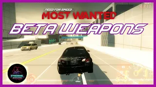 Beta Pursuit Weapons - Beta Build NFS Most Wanted 2012